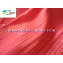 Polyester jacquard Satin Fabric for home textile